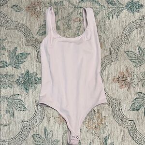 Express Soft Pink Body Contour Top